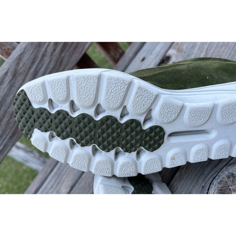 Nice! Nike Mayfly Leather Premium Men's 8 Sneakers - Legion Green - Picture 9 of 11